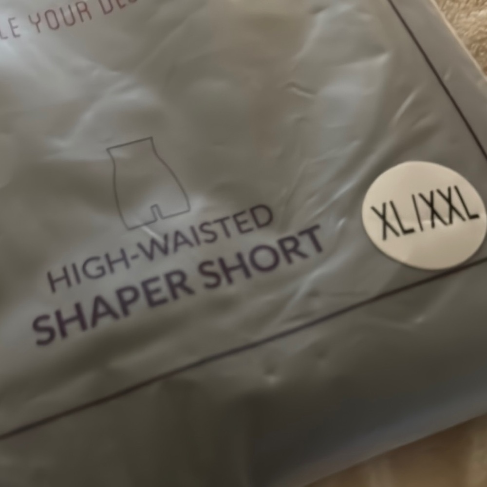 High-Waisted Shaper Short - Black, XL/XXL